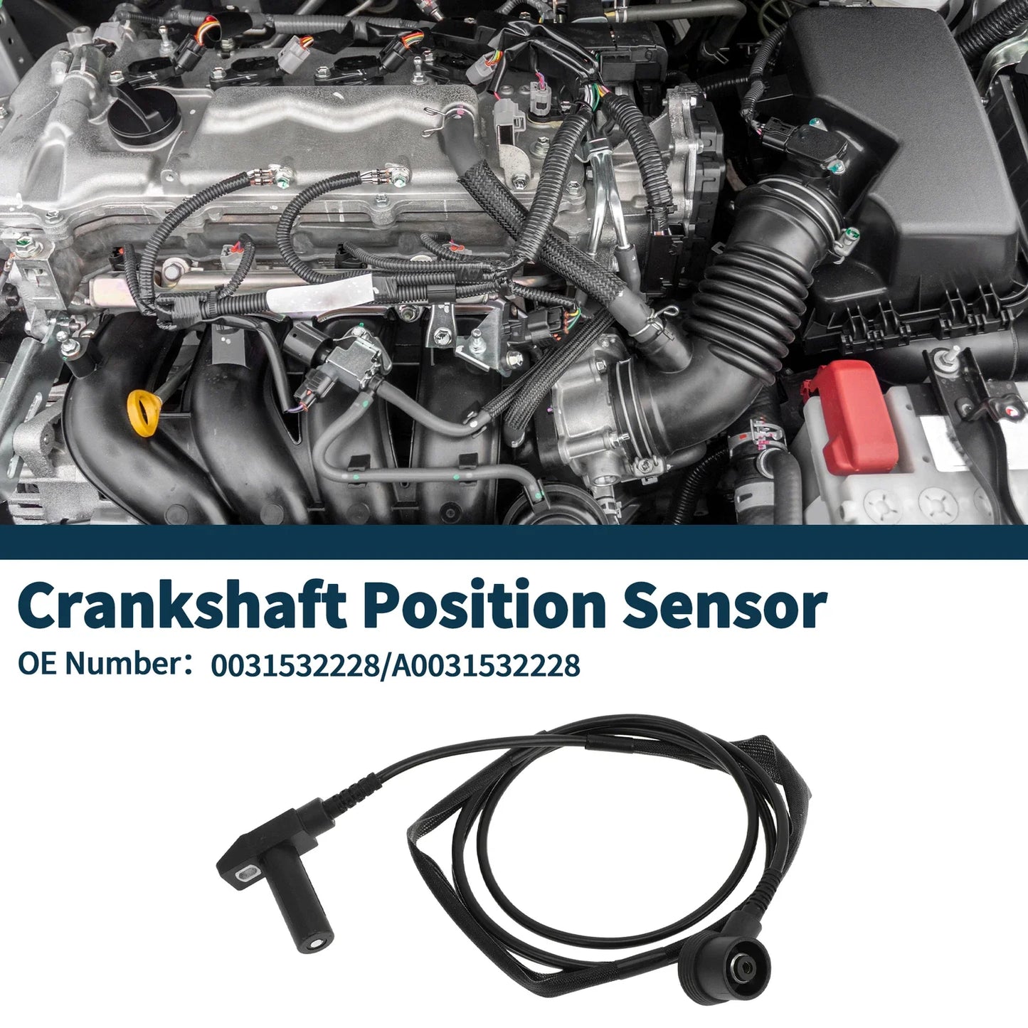 Crankshaft Position Sensor for MERCEDES-BENZ S600 6.0 (1993-1998)