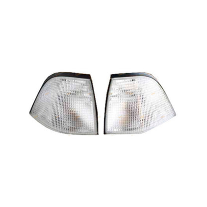 Clear Corner Indicator Lights Pair for BMW E36 3 Series (1991–1998)