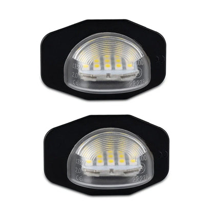 2x 6000K 18-SMD LED White License Plate Light for Toyota Corolla (2009–2013)