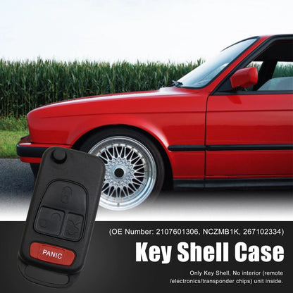 Key Shell Case for Mercedes-Benz 4 Button Key