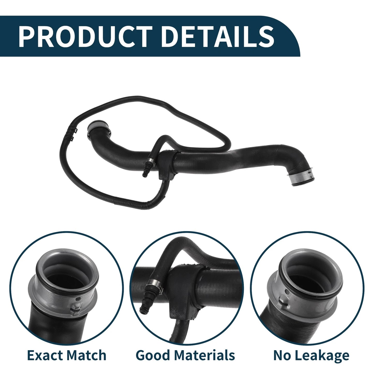 Radiator Hose for Mercedes-Benz S-Klasse V221 W221 S 450 (2005–2013) No.2215014984