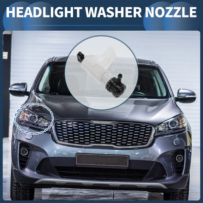 Front Passenger Side Headlight Washer Nozzle for Hyundai Sonata (2011–2014) No. 98672E6000