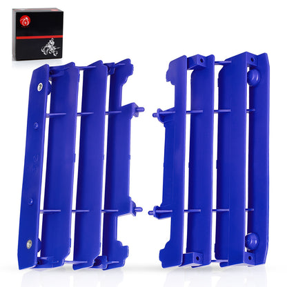 Pair Radiator Louvers Guards for Yamaha YZ125 YZ250 (2006–2022) Blue