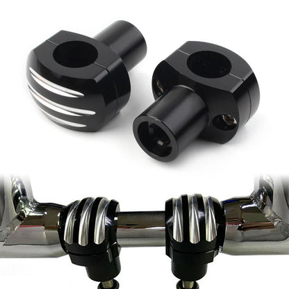 25mm Handlebar Adapter Risers Clamp for Harley Fatboy