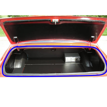 Trunk Lid Weatherstrip Seal for Nissan Datsun 1200 (1970–1976)