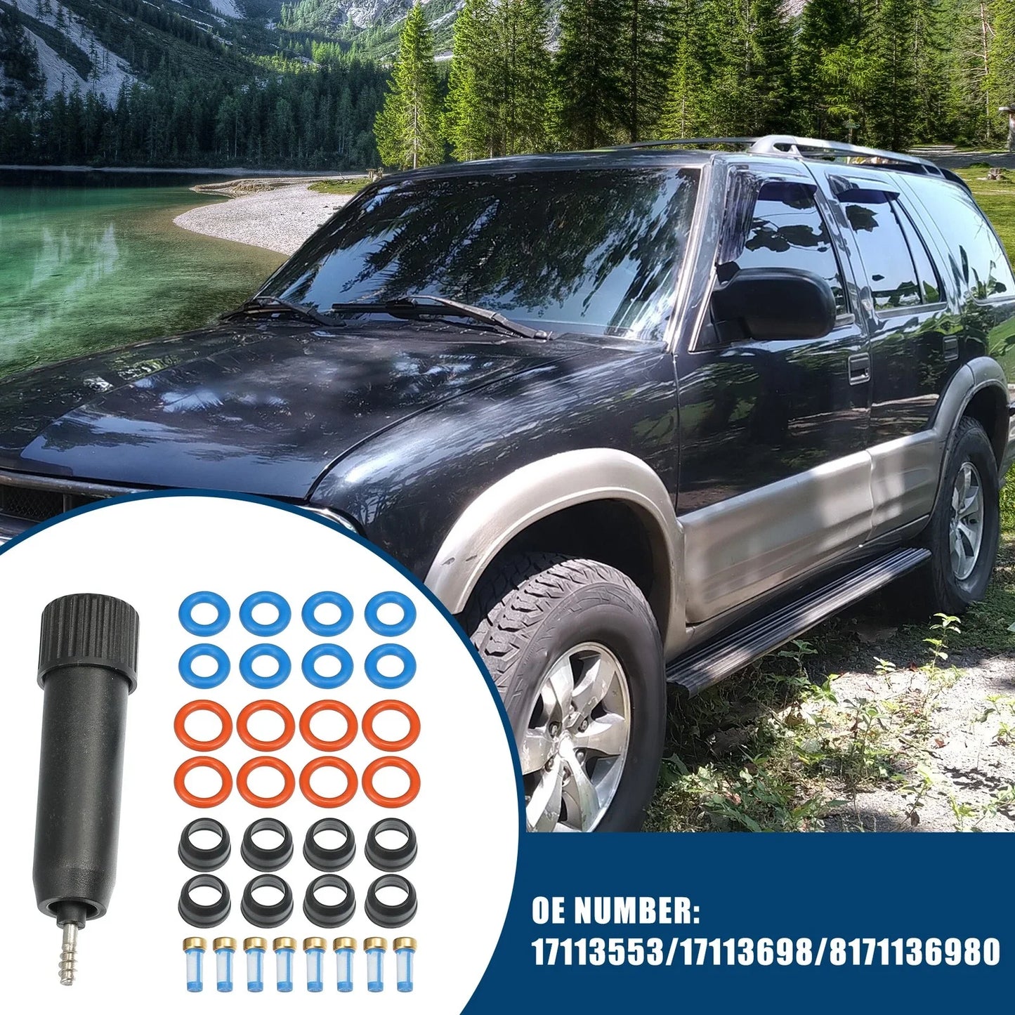 Fuel Injector Seal Repair Tools for Chevy Silverado (2014-2019)