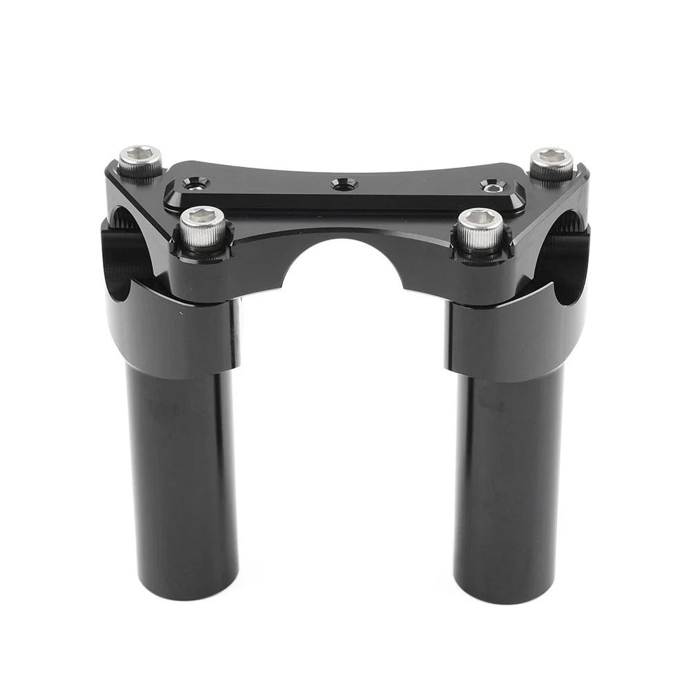 4" Handlebar Risers for Harley Sportster, Dyna, Softail