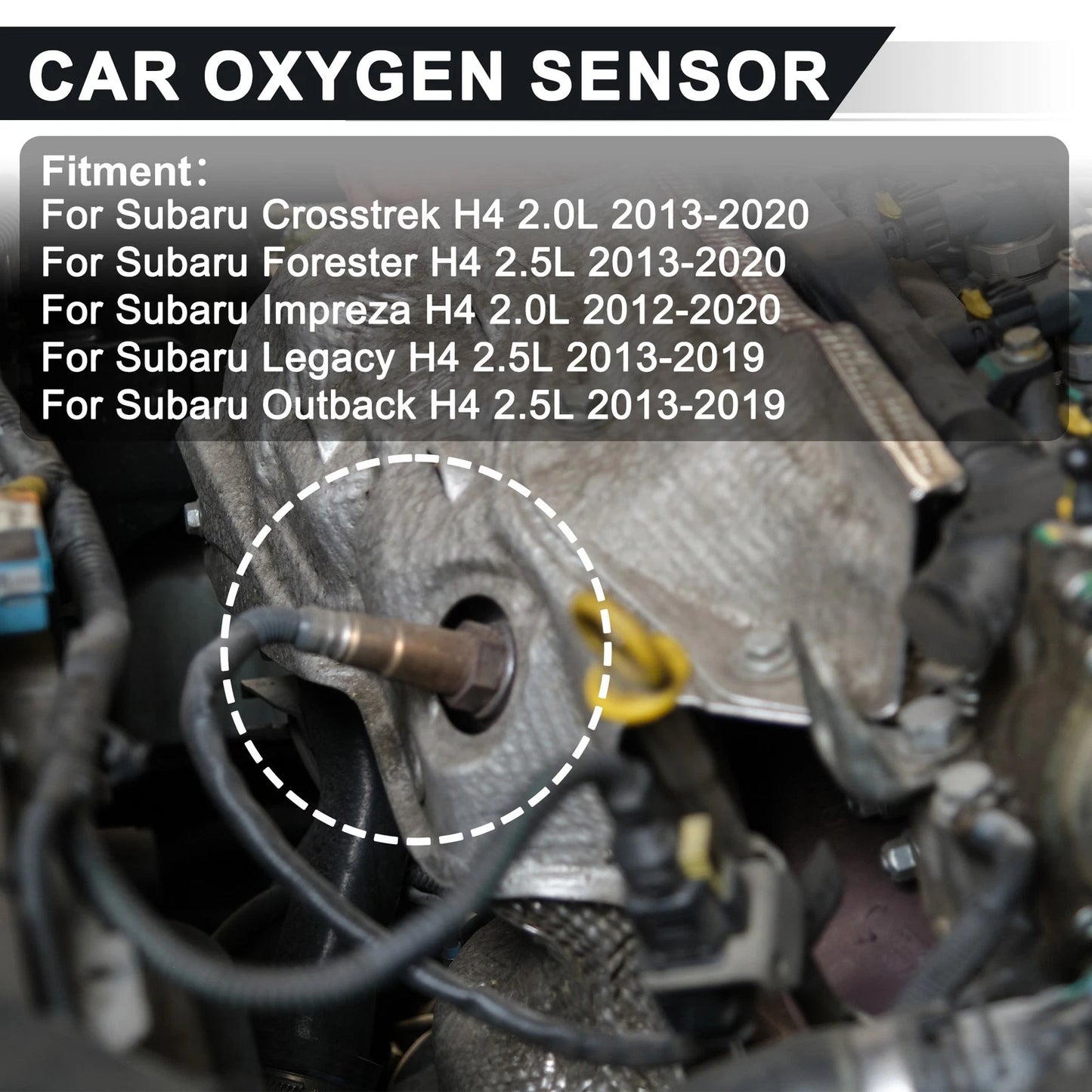 2X Upstream & Downstream Oxygen Sensor for Subaru Crosstrek (2013–2020) 35034052
