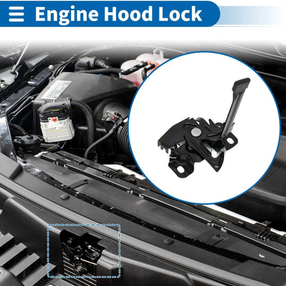 Hood Latch Assembly for Honda Civic (2012-2015) 1 x Pcs