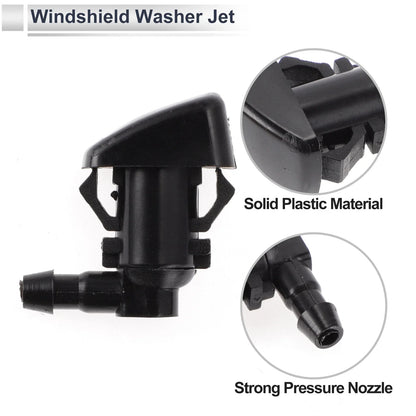 Washer Nozzle & 6 x Hose Connectors for Dodge (No.68269108AA) 2011-2023