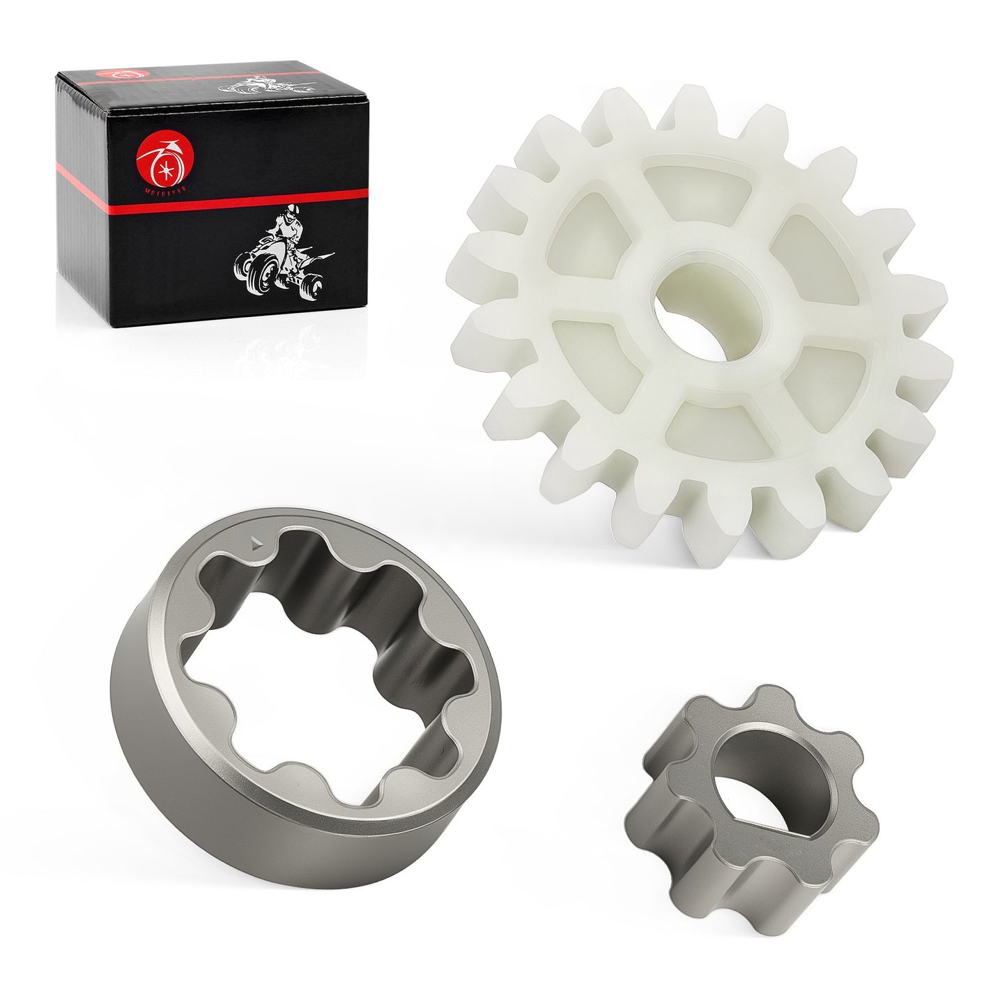 Oil Pump Driven Gear & Rotor Set for Honda CRF250R (2004–2009)