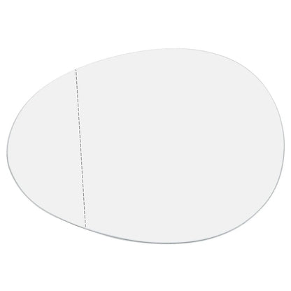 Mirror Glass for BMW Mini Cooper Driver Side LH with Adhesive (2007-2015)