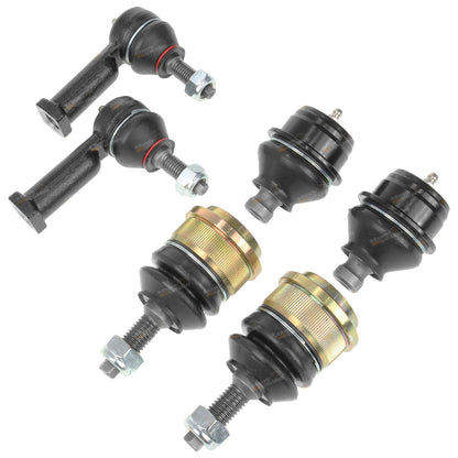 Set of 2 Ball Joints & Tie Rod Ends for Ford Falcon AU BA BF (1998–2011)
