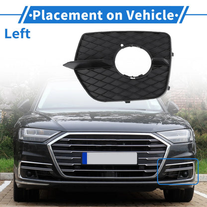1 Pc Front Left Fog Light Grill for BMW X6 (2008-2014) Black