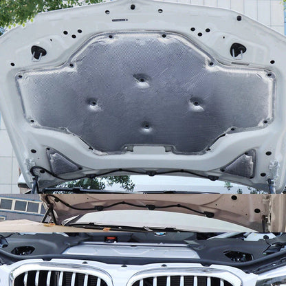 Cotton Hood Engine Sound Insulation Soundproof Pad for BMW X3 X4 (2018–2024)