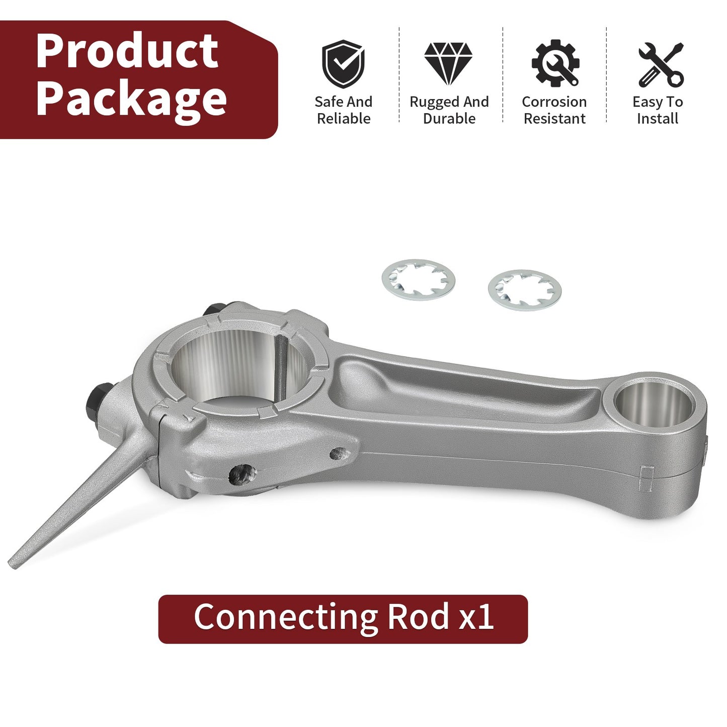 Connecting Rod for Yamaha Golf Cart G16 G20 G21 G22 G23 G27 (1990–2023)