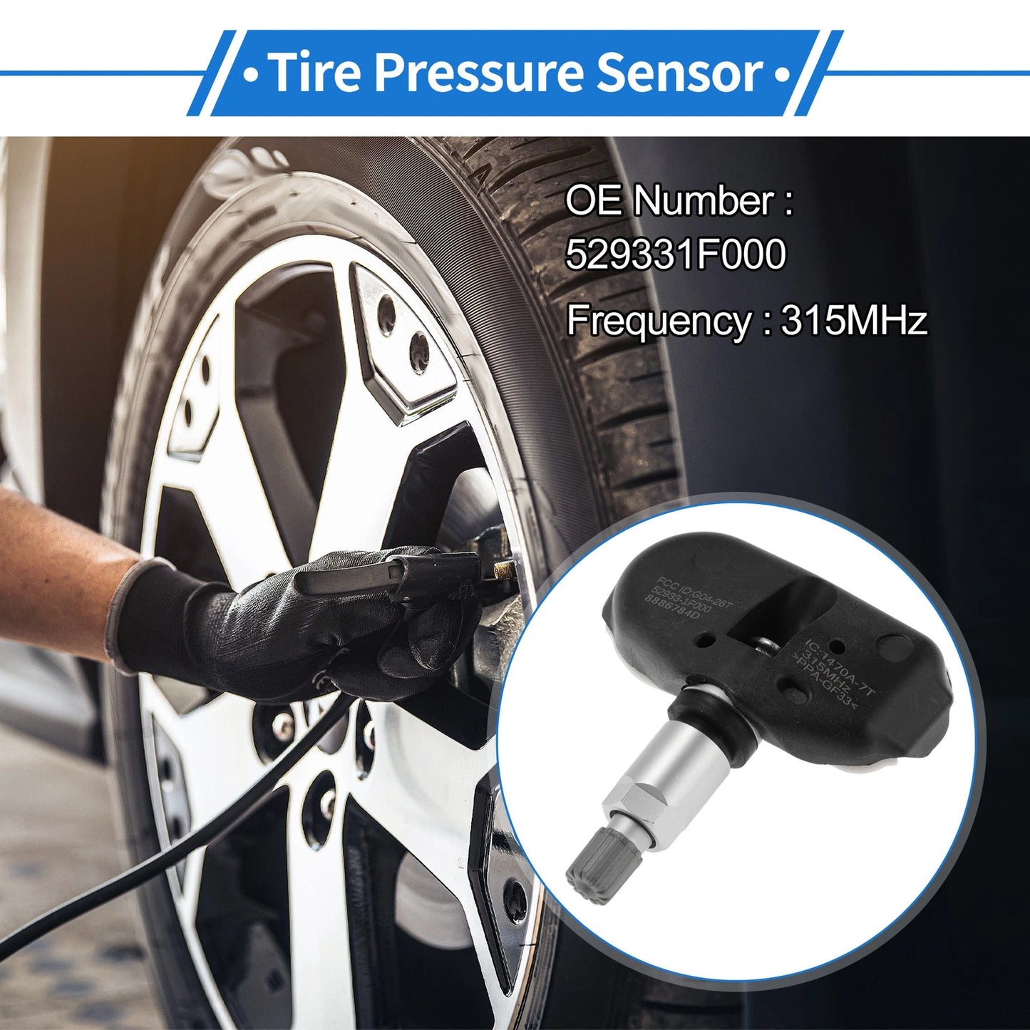 TPMS Sensor No. 529331F000 for Lexus CT200H (2011–2017)