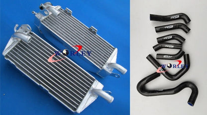 Radiator & Black Hose for Husqvarna AE/CR/WR/XC 400/430/500 (1984–1987)