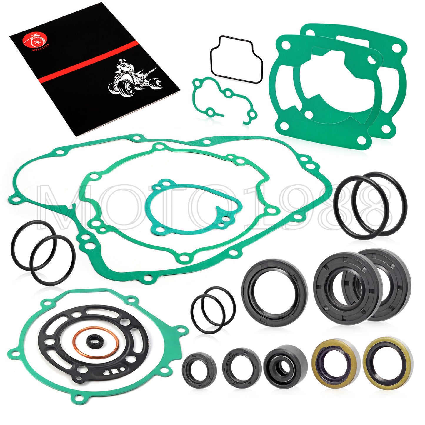 Engine Gasket Seal Rebuild Kit for Kawasaki KX80 KX85 KX100 (1998–2005)