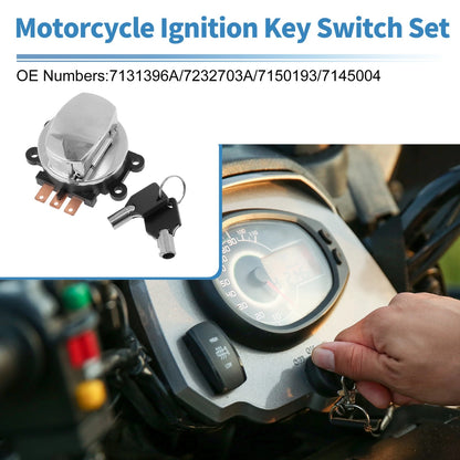 Ignition Key Switch No. 7131396A for Harley Davidson FLHP Road King Police (2007–2013)