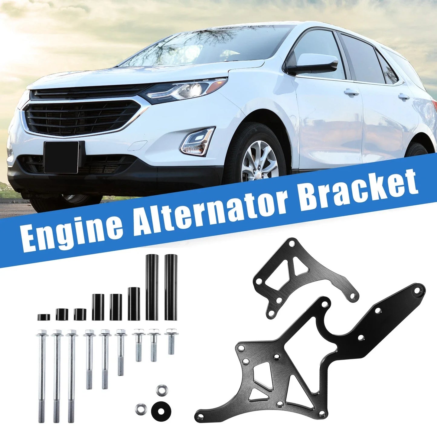 Engine Serpentine Alternator Bracket for Chevrolet LS1 LS2 LS3 (2001-2015)