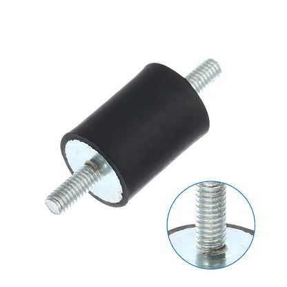Set of 4 M4 Car Anti Vibration Rubber Isolator Dampers 15x20mm