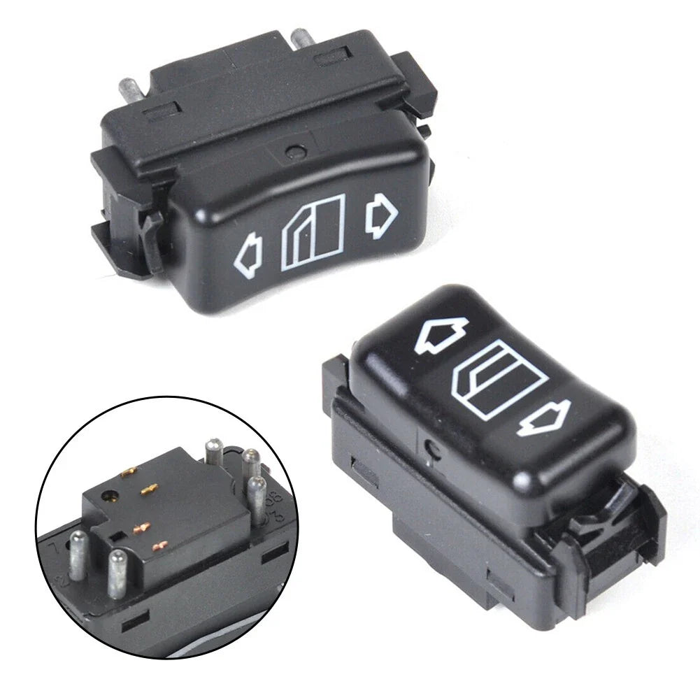 Console Power Glass Switch 4x for Mercedes W126 W201
