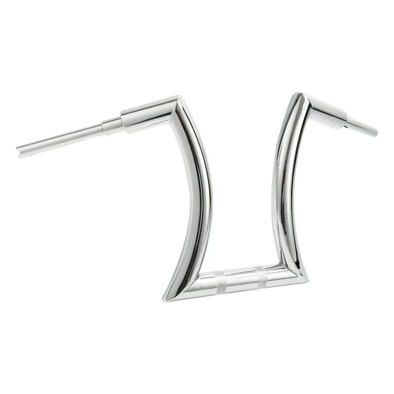 16" Chrome Rise 2" Hanger Handlebars for Harley Softail Sportster