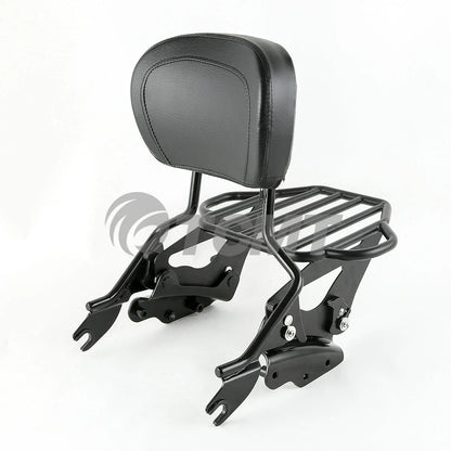 Luggage Rack Sissy Bar Backrest for Harley Touring Road Glide (2009-2013)