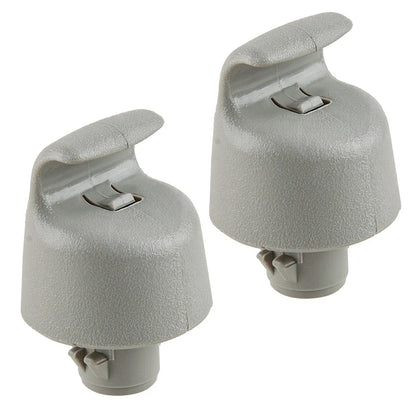 2 x Sun Visor Clip Mounting Hooks for Nissan Murano, Teana, X-Trail