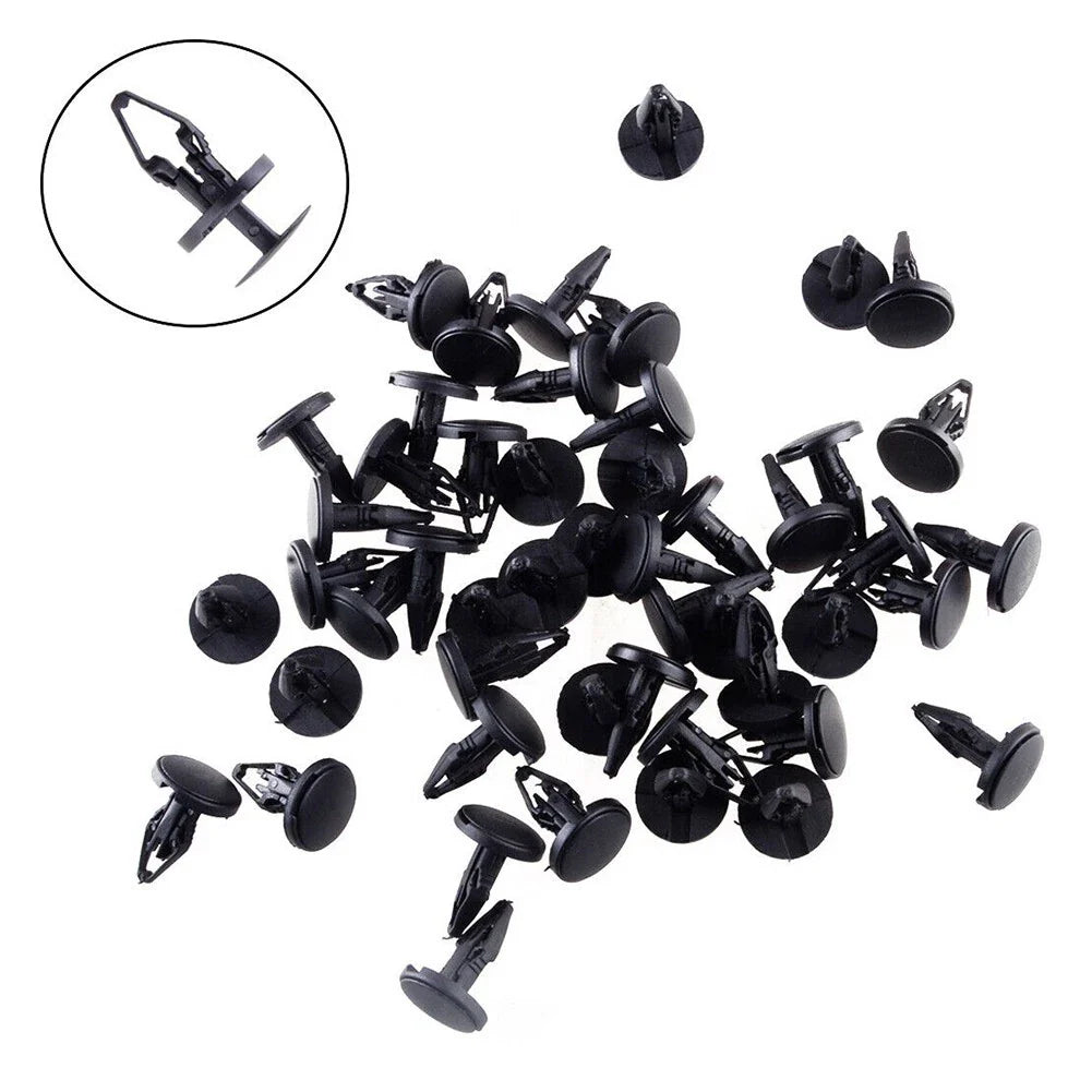 Bumper Push Pin Retainer Clips 100x Auveco for Ford