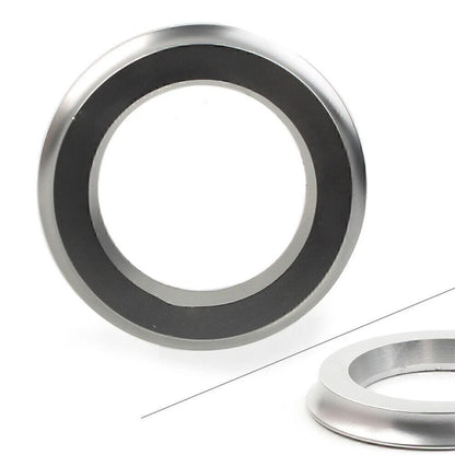 Ignition Key Switch Ring Cover for Universal Motorcycle (All Years) Silver