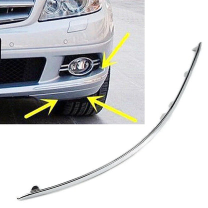 Front Bumper Chrome Trim Right for Mercedes C Class W204 (2007-2010)