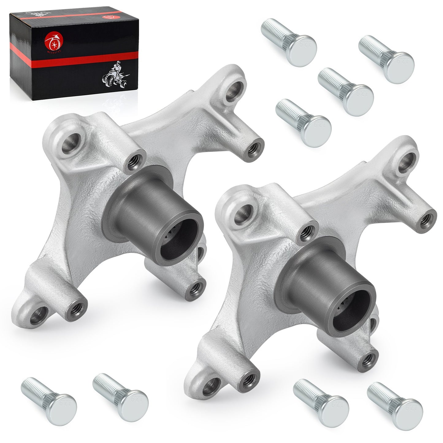 Rear Hubs with Bolts for Polaris Hawkeye 300 2x4 (2006–2011)