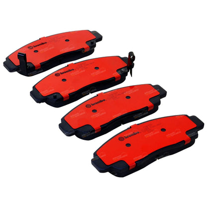 Set of 4 Brembo Front Disc Brake Pads for Honda Legend (1991–1998)
