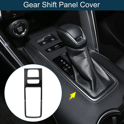 Gear Shift Panel Cover for Toyota Harrier (80 Series) Black 1 Pcs