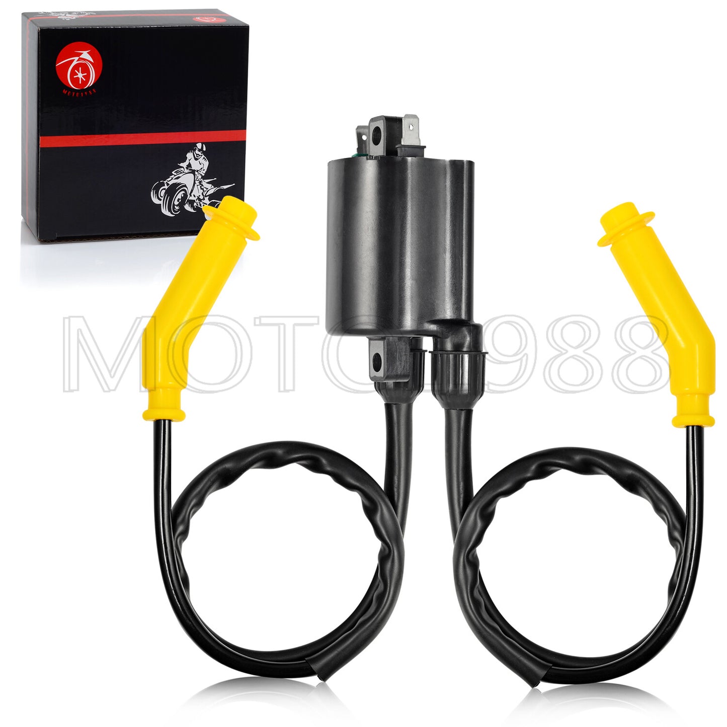 2X Ignition Coil with Wire Cap for Honda VTX1300 (2004–2020)