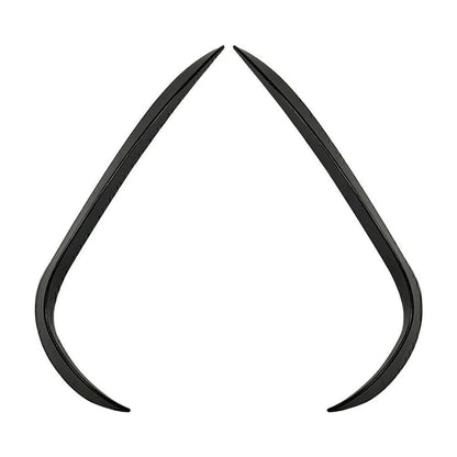 Carbon Black Front Bumper Lip Spoiler for Mercedes Benz GLB X247 (20-21)
