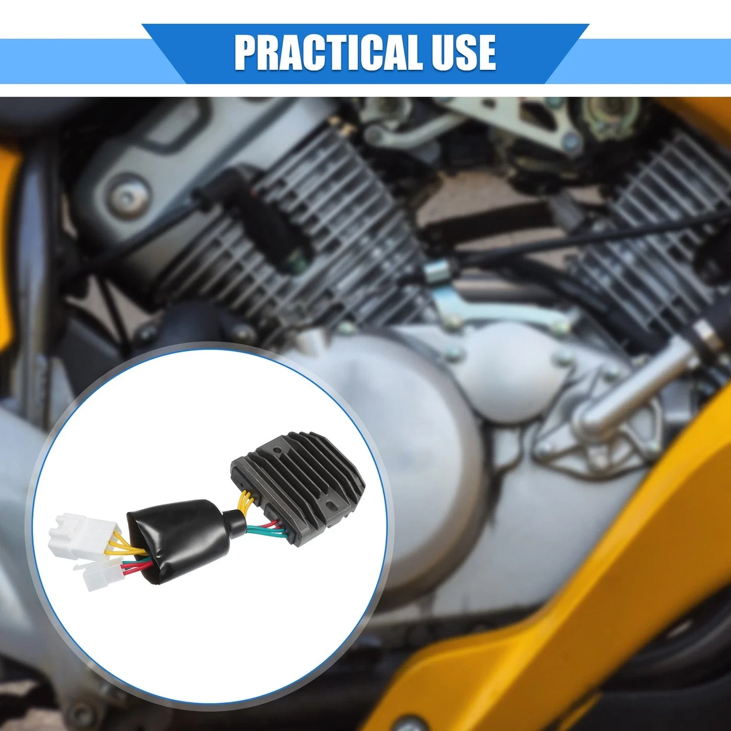 Rectifier Voltage Regulator for Honda CBR600RR 2003-2006 - Durable Component