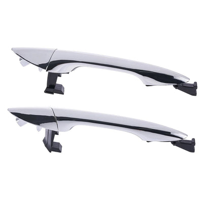 Door Handle Outer 4x Chrome Front Rear LH+RH for Hyundai Elantra MD (2011–2015)