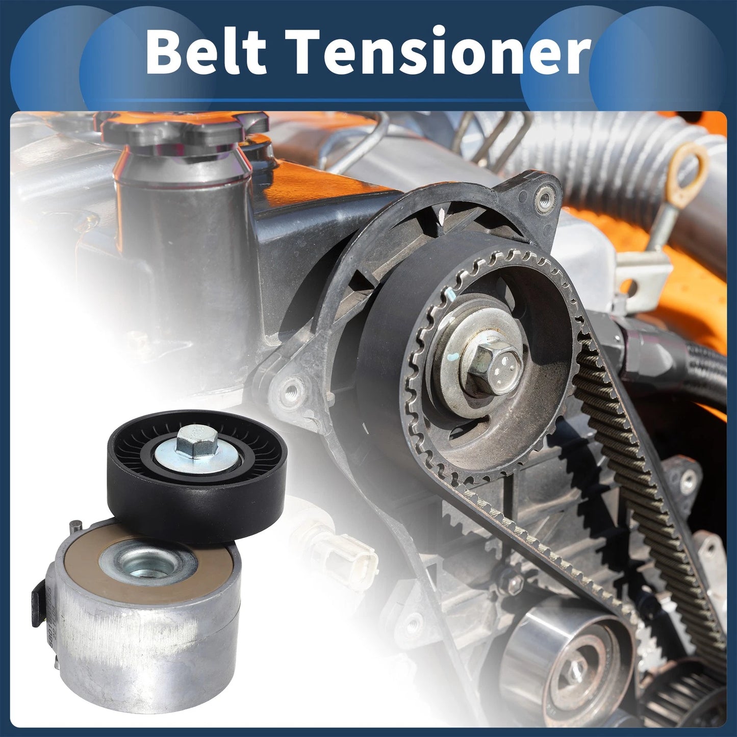 Belt Tensioner for Fiat Ducato (2006–2018) No. 504086948/5801881055/5802023733