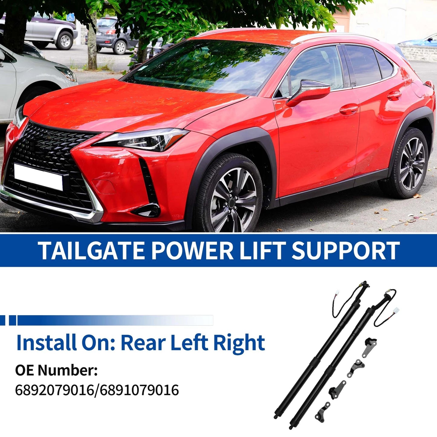 Rear Tailgate Power Lift Support for Lexus NX200t NX300h (2015–2017) No. 6892079016