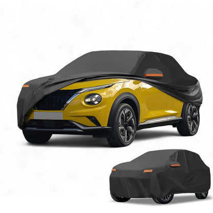 Car Cover Waterproof All Weather for Nissan Juke (2010–2019) 190T-PU Zipper