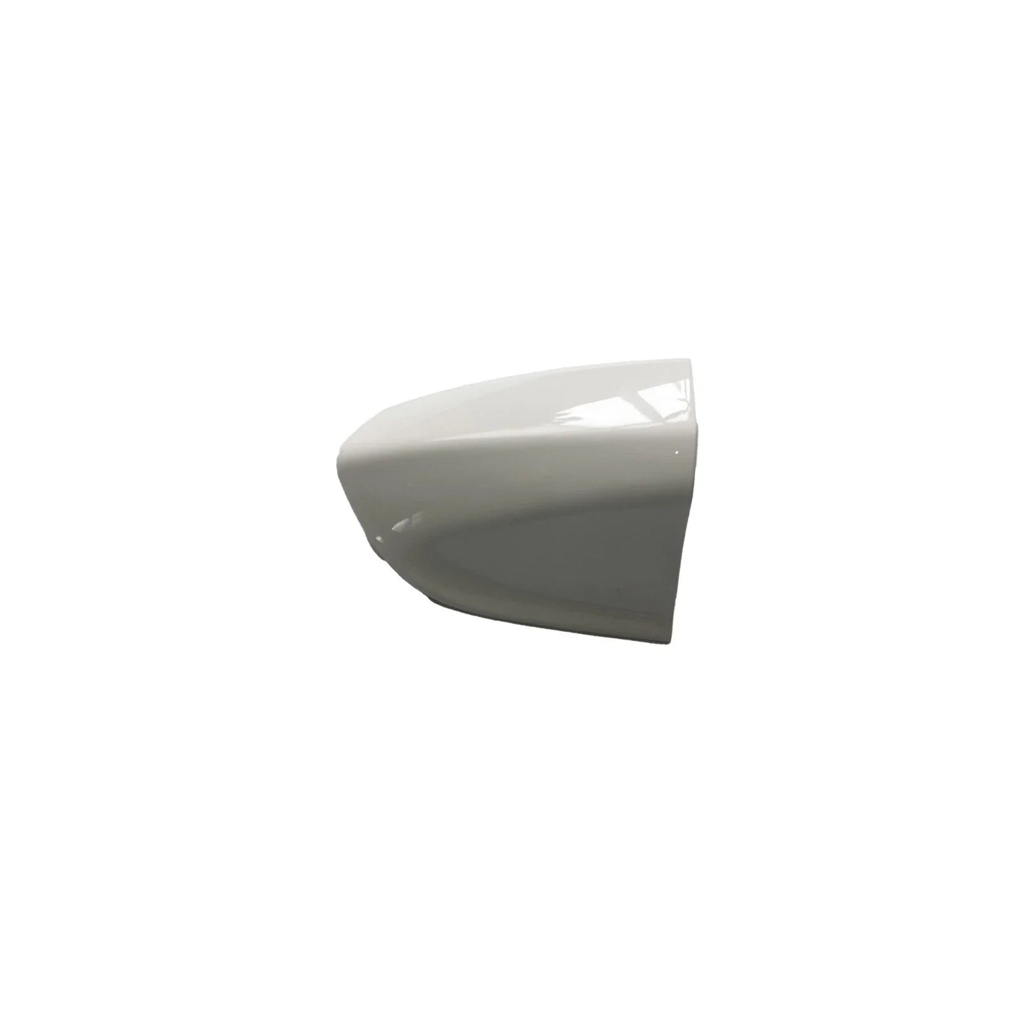 ABS White Left Driver Door Handle Key Cover Bezel for Ford Mustang (2015–2021)