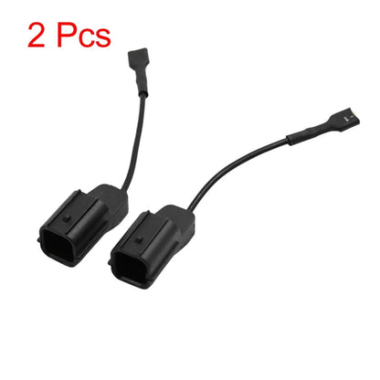 2 x Car Horn Adapter Wiring Harness Pigtail Socket for Honda
