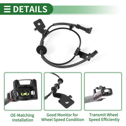ABS Wheel Speed Sensor No. 919214V300 for Hyundai Elantra (2012–2017)