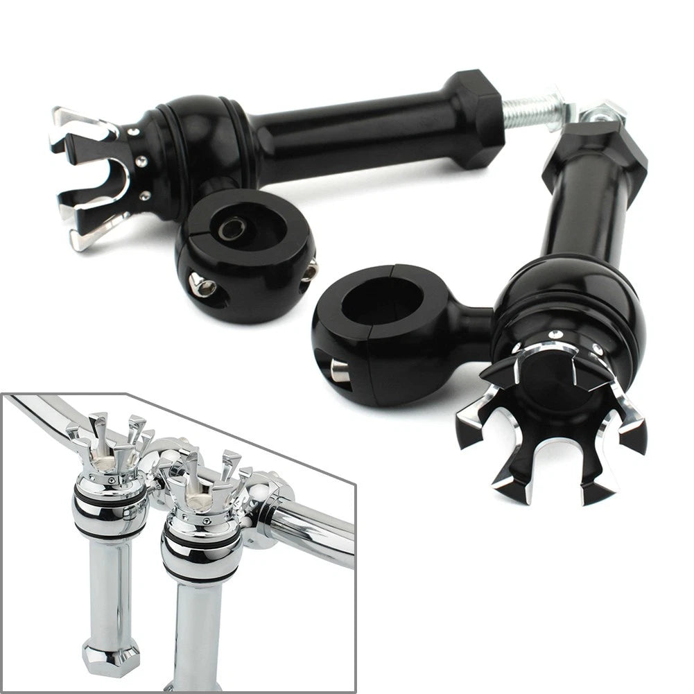 1.25" Chrome Foot Pegs for Harley Touring Road Street Glide