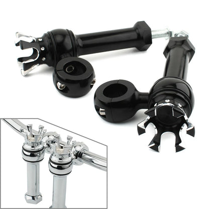 1.25" Chrome Foot Pegs for Harley Touring Road Street Glide