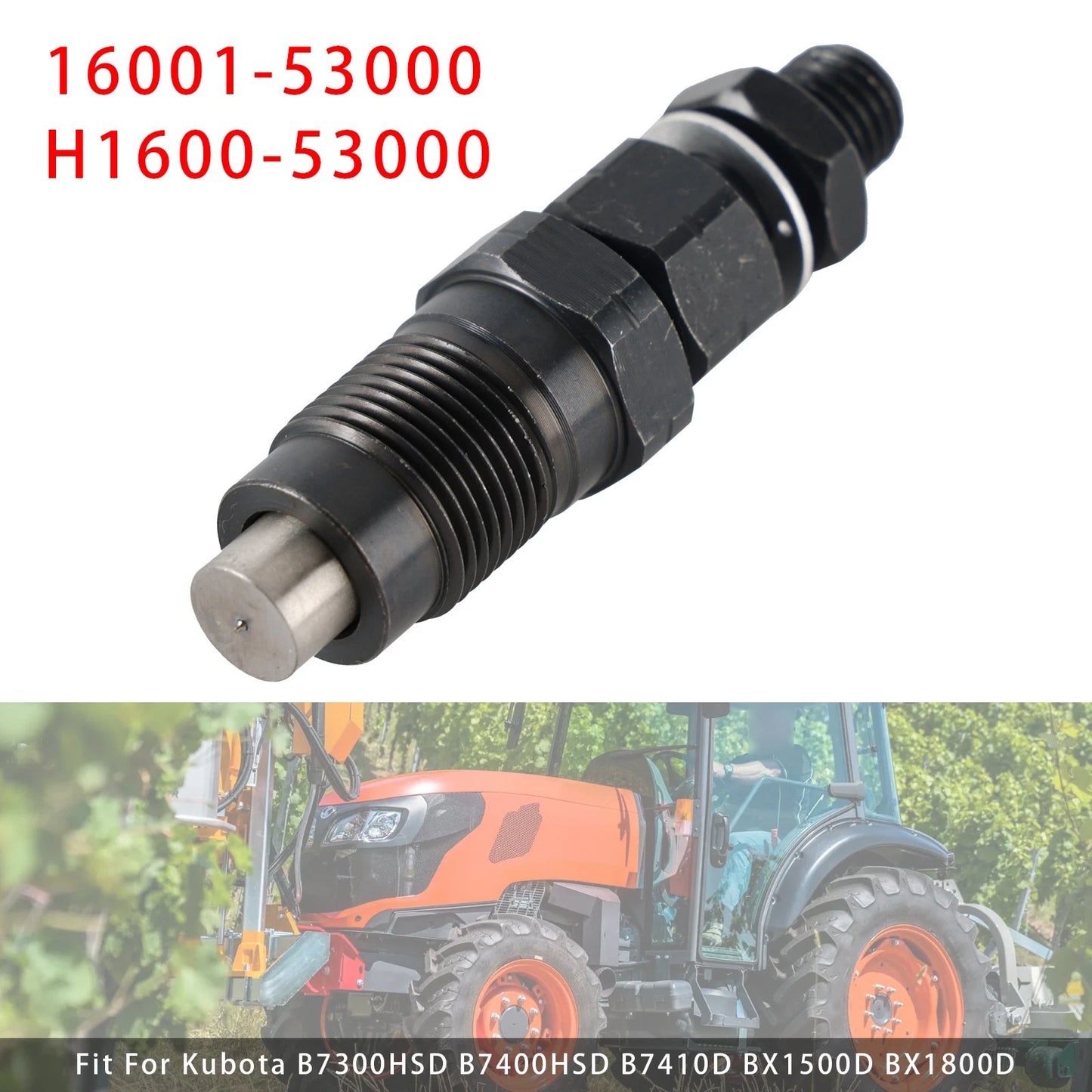 Fuel Injector for Kubota GF1800E BX2350D (16001-5300)