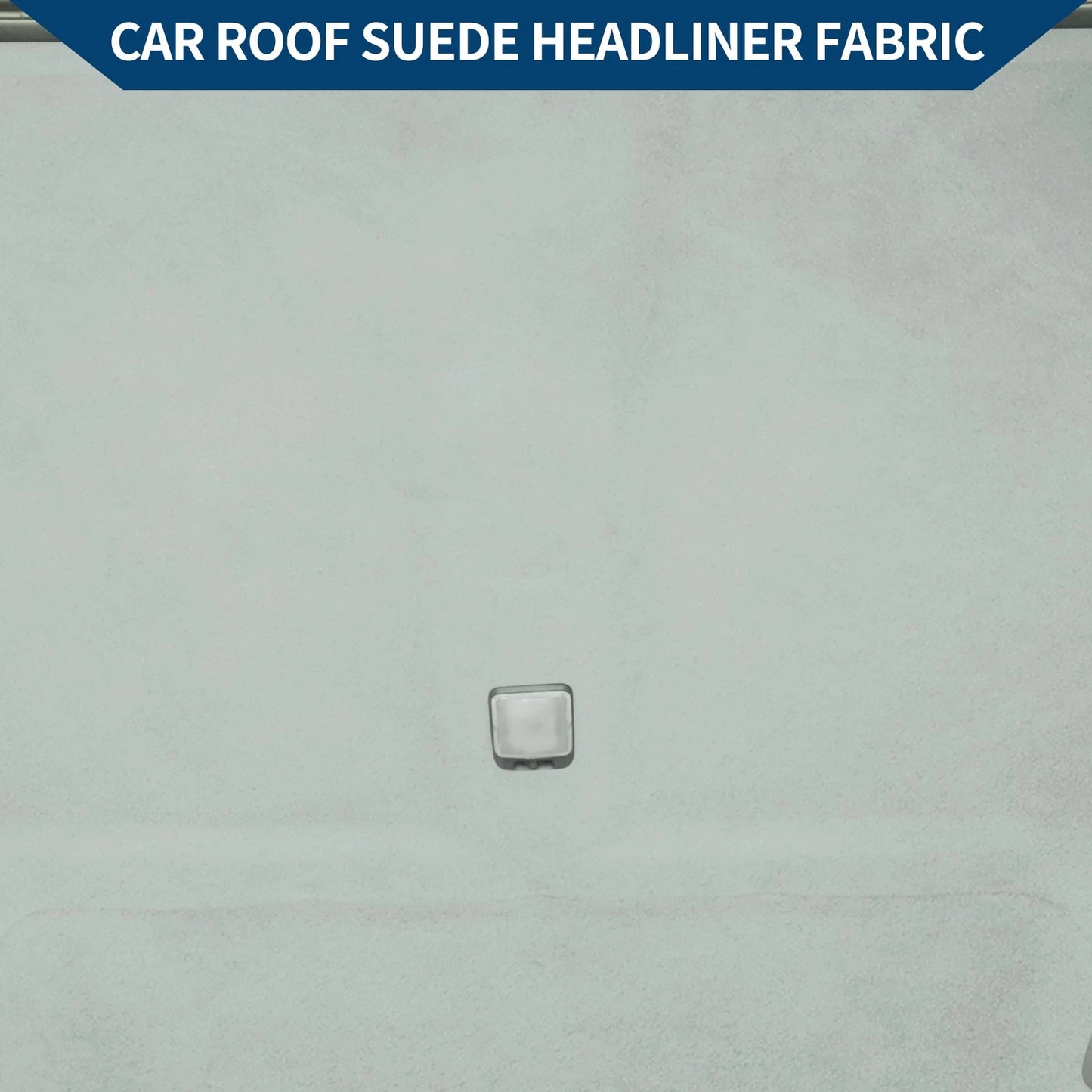 150G Suede Headliner Fabric for Car Roof Repair (80"Lx47"W) Light Gray